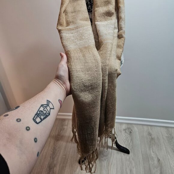 BNWT Beige Cream Olsen Scarf - Picture 4 of 9